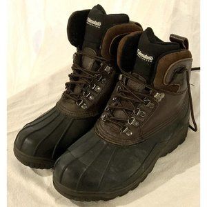 Mens Pro Line Size 11 Thinsulate 7” Brown Winter/Snow Boots Good Used Condition